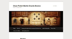 Desktop Screenshot of cleanpolishmarblegraniteboston.com